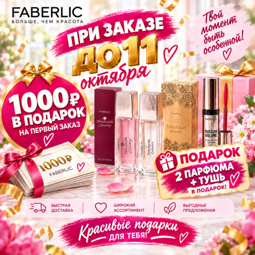 Забирай 20% скидки и 1000 ₽ в подарок!
